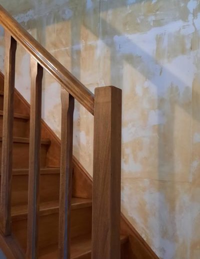 Photo de l'ancien couloir (avant intervention)