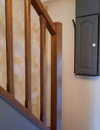 Photo de l'ancien couloir (avant intervention)