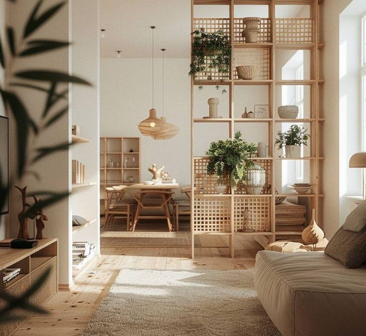 Structurer une pièce multifonction avec style